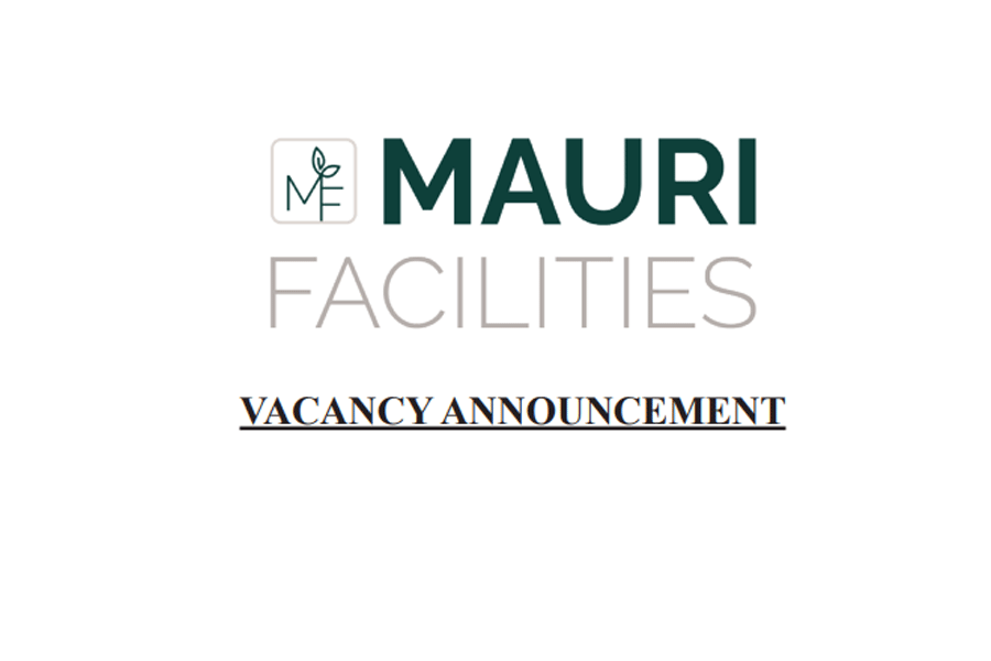 Vacancy Announcement – Mauri Facilities